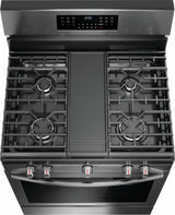 Frigidaire Gallery 30" Rear Control Gas Range with Total Convection - (GCRG3060BD)