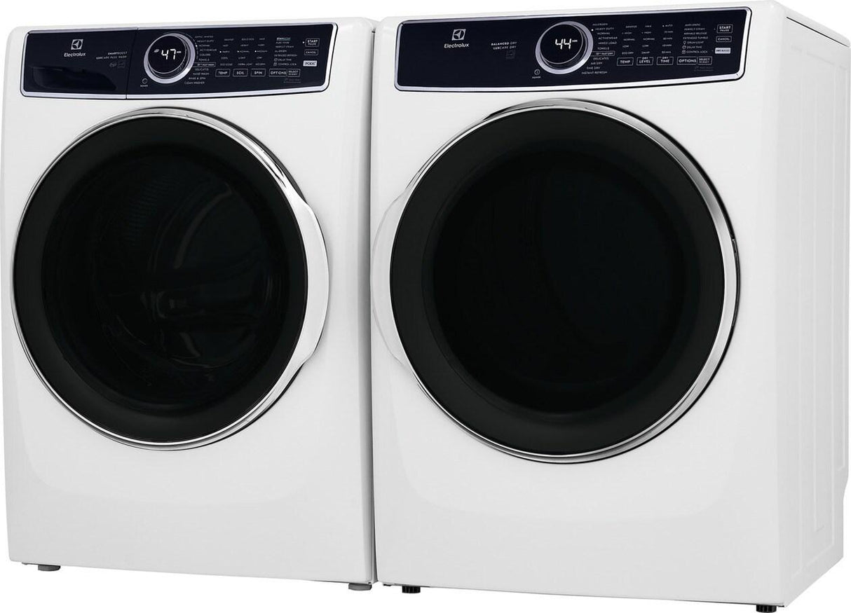 Electrolux Front Load Perfect Steam(TM) Electric Dryer with Balanced Dry(TM) and Instant Refresh - 8.0 Cu. Ft. - (ELFE7637AW)