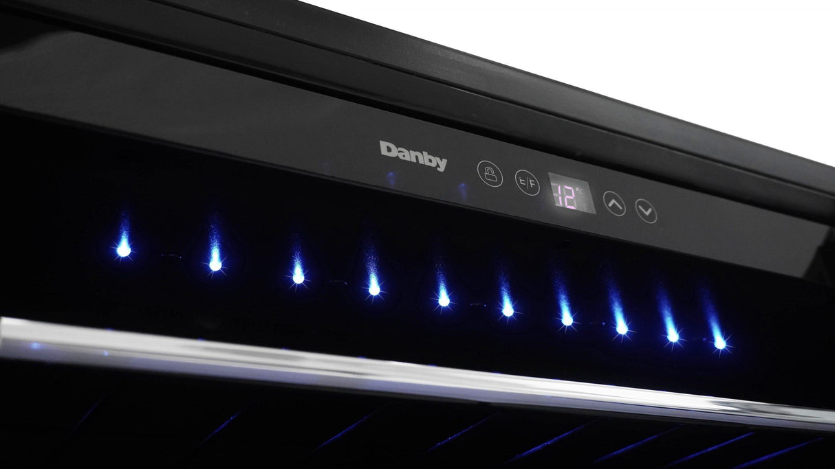 Danby 60 Bottle Built-in Wine Cooler in Stainless Steel - (DWC057A1BSS)