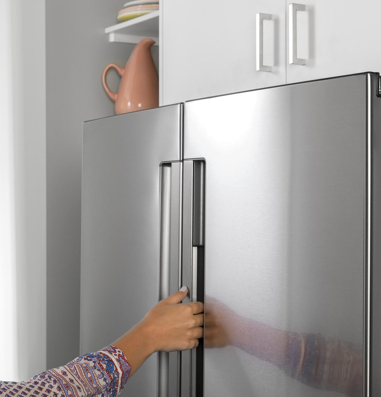 Haier ENERGY STAR(R) 27.0 Cu. Ft. Fingerprint Resistant French-Door Refrigerator - (QNE27JYMFS)