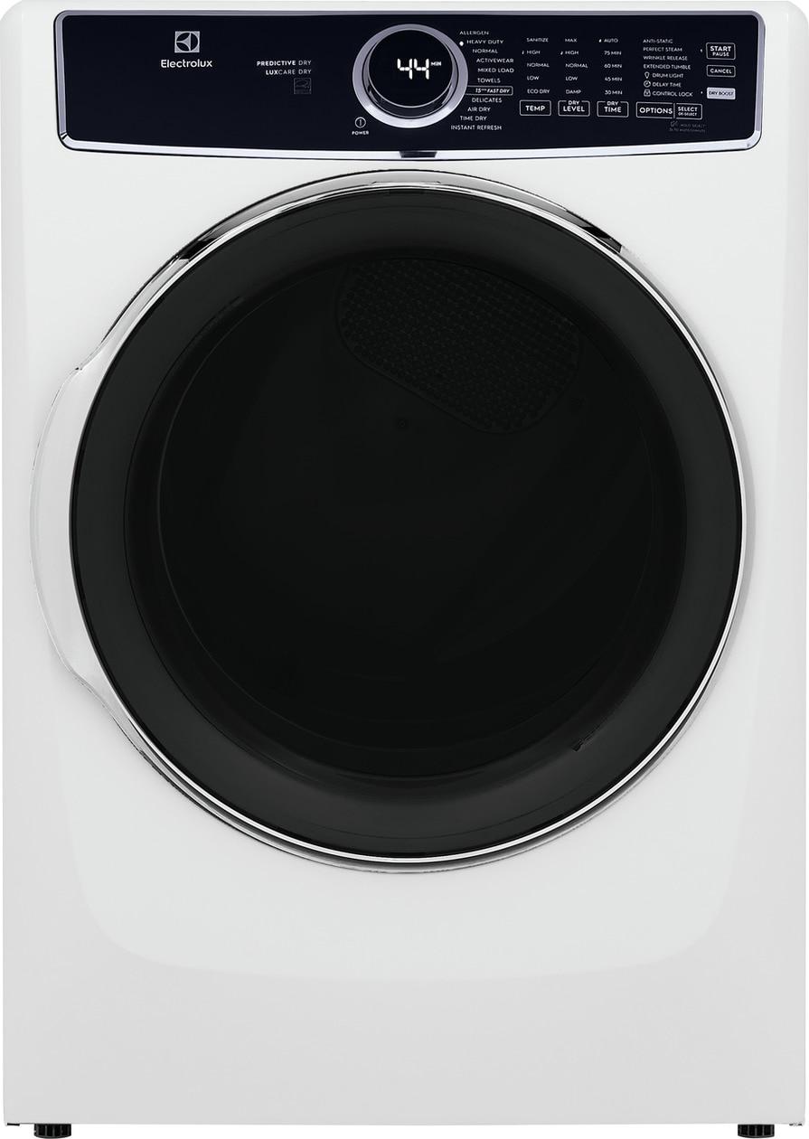 Electrolux Front Load Perfect Steam(TM) Gas Dryer with LuxCare(R) Dry and Instant Refresh - 8.0 Cu. Ft. - (ELFG7637AW)