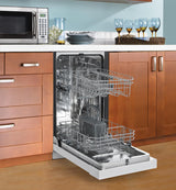 Danby 18" Wide Built-in Dishwasher in White - (DDW1804EW)