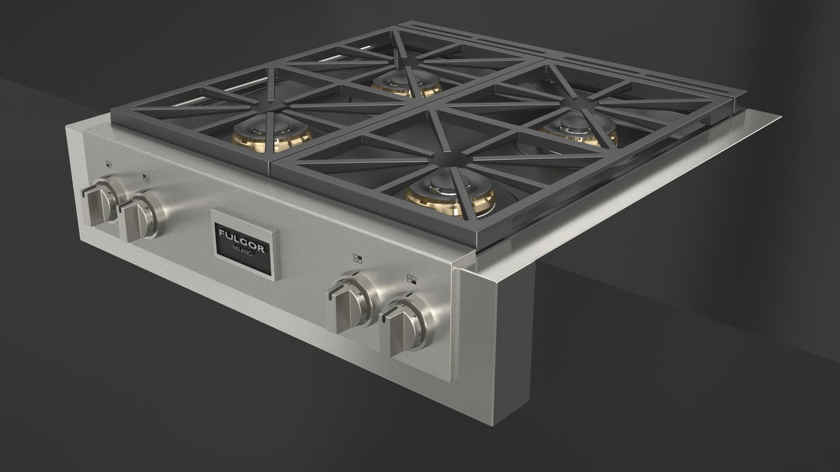 30" PRO GAS RANGE TOP - (F6GRT304S1)