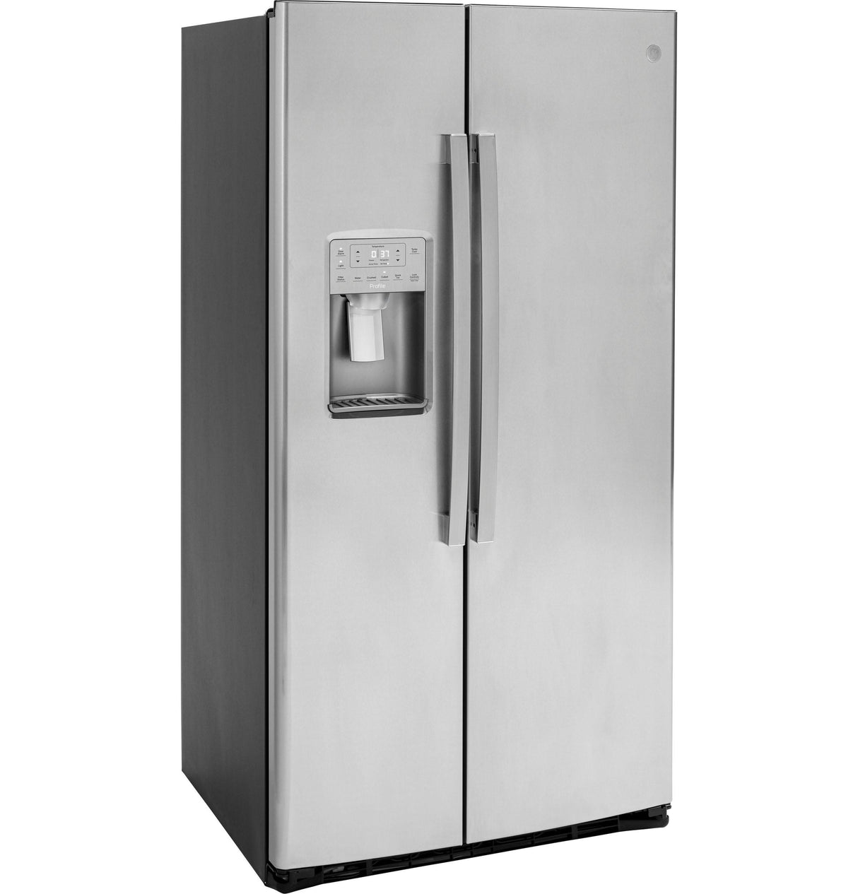 GE Profile(TM) Series 21.9 Cu. Ft. Counter-Depth Side-By-Side Refrigerator - (PZS22MYKFS)