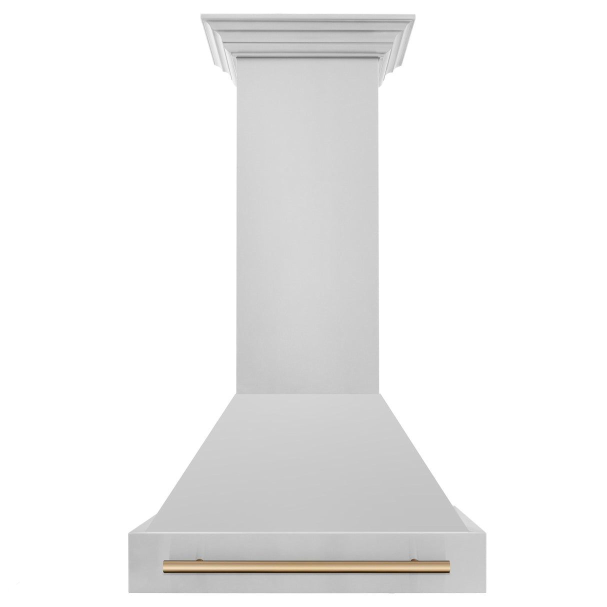 ZLINE 30 in. Autograph Edition Stainless Steel Range Hood with Stainless Steel Shell and Handle (8654STZ-30) [Color: Champagne Bronze] - (8654STZ30CB)