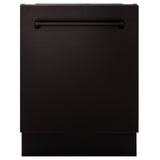 ZLINE 24" Tallac Series 3rd Rack Dishwasher with Traditional Handle, 51dBa (DWV-24) [Color: Oil Rubbed Bronze] - (DWVORB24)