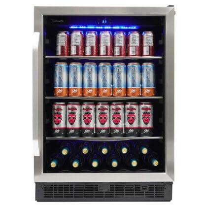 Silhouette - 24" Built-in Beverage Center In Stainless Steel - (SBC057D1BSS)