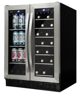 Danby 5.2 cu. ft. Built-in Beverage Center in Stainless Steel - (DBC052A1BSS)