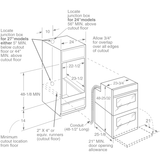 GE(R) 24" Double Wall Oven - (JRP28SKSS)