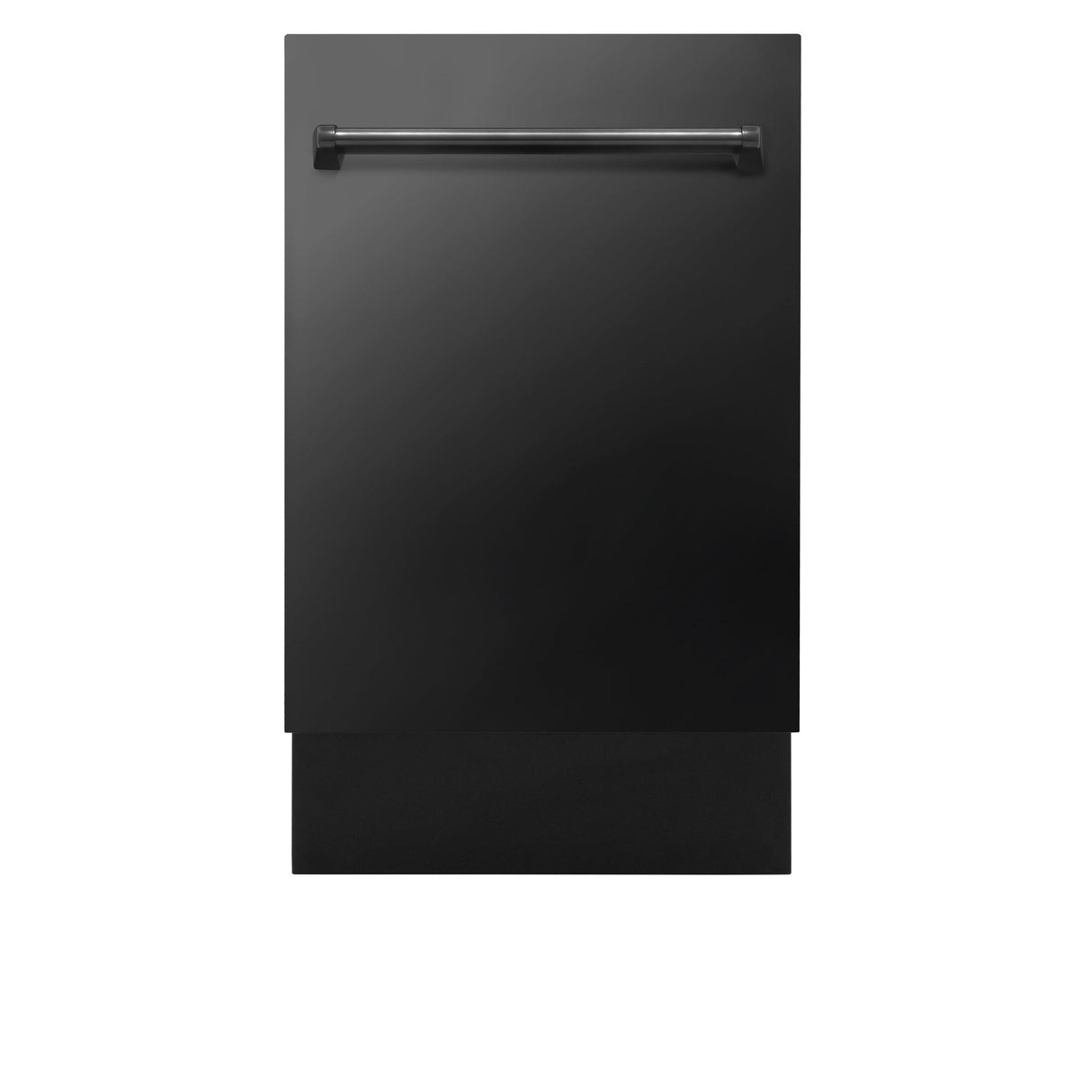 ZLINE 18" Tallac Series 3rd Rack Top Control Dishwasher with Traditional Handle, 51dBa [Color: Black Stainless Steel] - (DWVBS18)