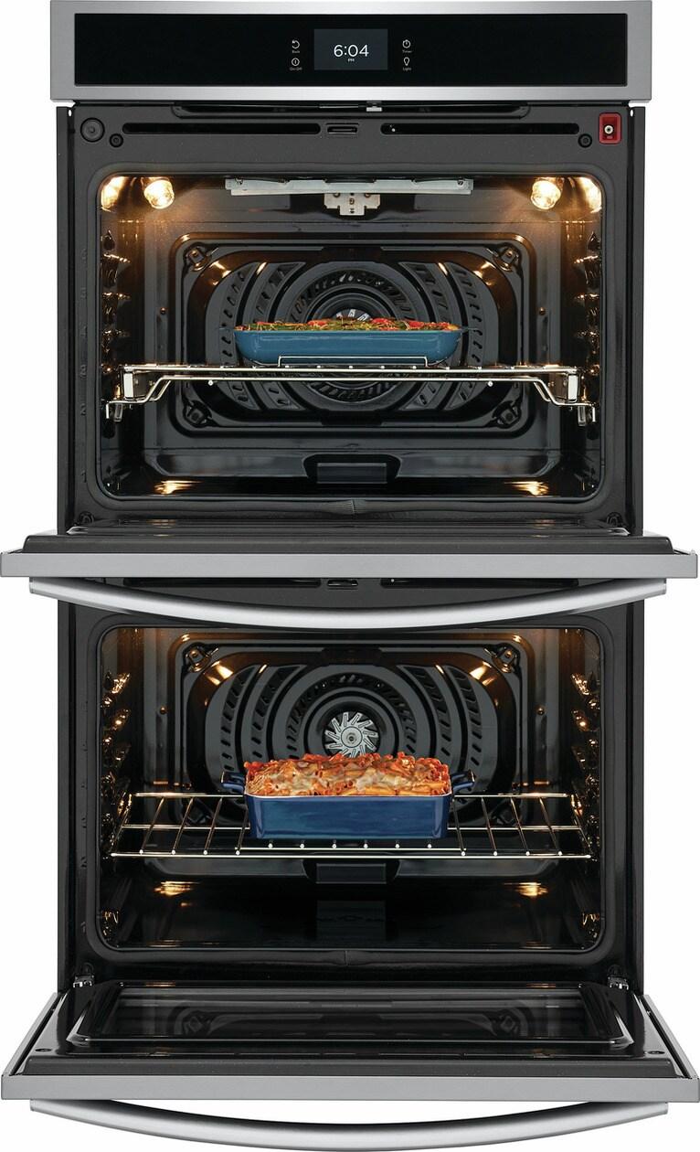 Frigidaire Gallery 30" Double Electric Wall Oven with Total Convection - (GCWD3067AF)