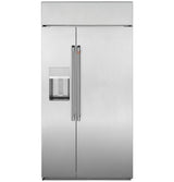 Caf(eback)(TM) 42" Smart Built-In Side-by-Side Refrigerator with Dispenser - (CSB42YP2NS1)