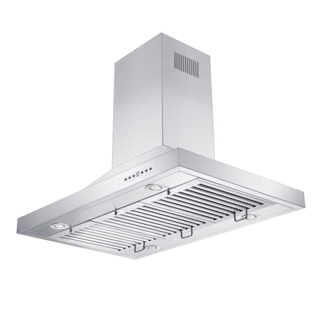 ZLINE Remote Blower Island Mount Range Hood 400/700CFM Options (GL2i-RD/RS) - (GL2IRD42)