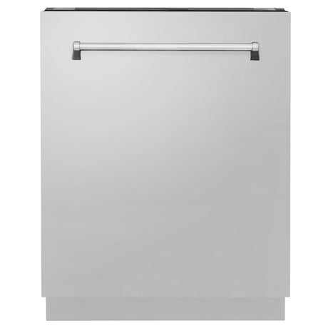 ZLINE 24" Tallac Series 3rd Rack Dishwasher in Custom Panel Ready with Stainless Steel Tub, 51dBa (DWV-24) - (DWV24)