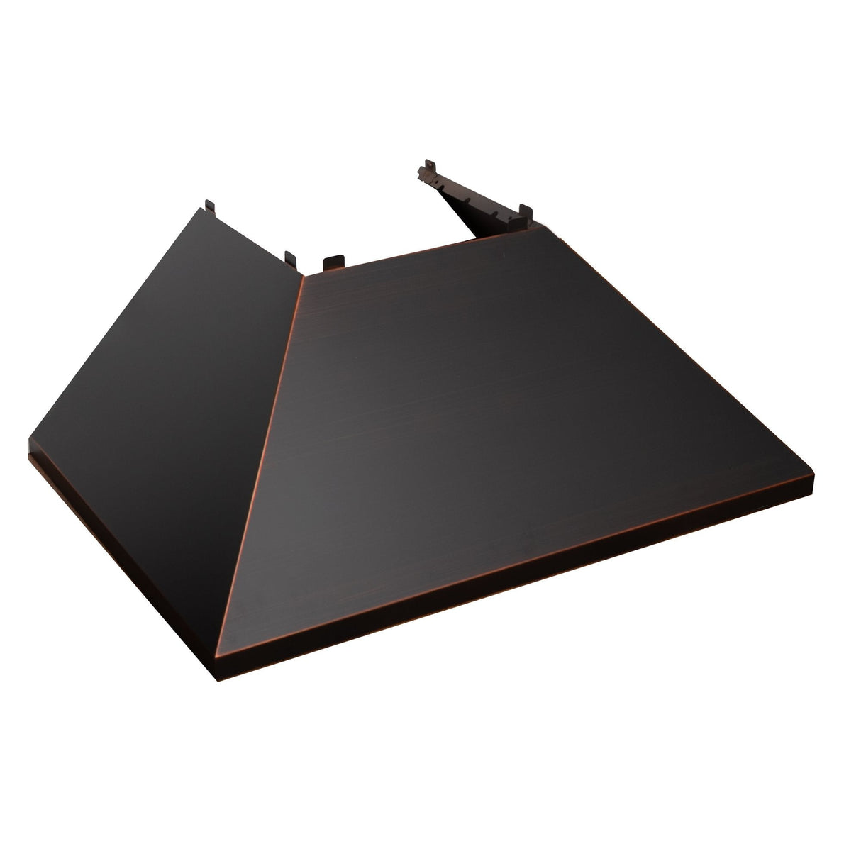 ZLINE Ducted DuraSnow Stainless Steel Range Hood with Oil Rubbed Bronze Shell (8654ORB) - (8654ORB30)