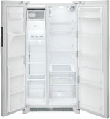 Frigidaire 25.6 Cu. Ft. 36" Standard Depth Side by Side Refrigerator - (FRSS2623AW)