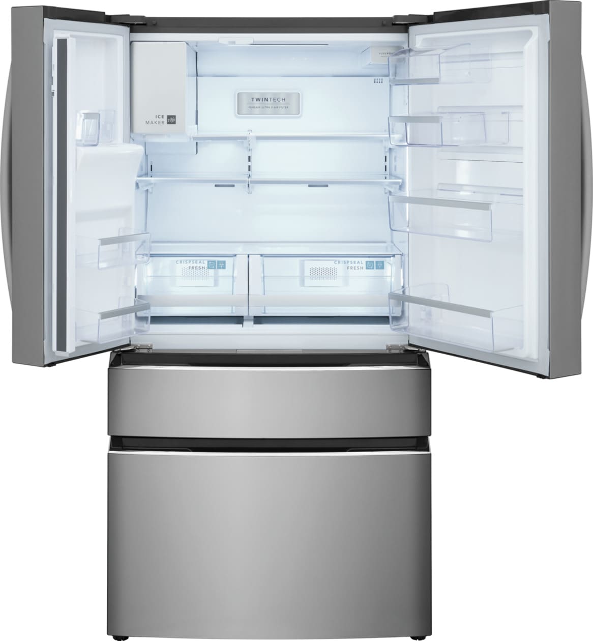 Frigidaire Gallery 21.5 Cu. Ft. Counter-Depth 4-Door French Door Refrigerator - (GRMC2273CF)