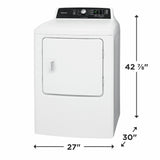 Frigidaire 6.7 Cu. Ft. Free Standing Electric Dryer - (FFRE4120SW)