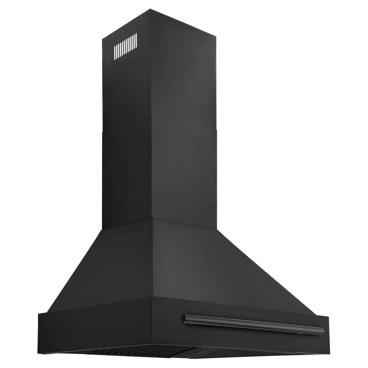 ZLINE Black Stainless Steel Range Hood with Black Stainless Steel Handle and Size Options(BS655-BS) - (BS65530BS)