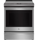 GE Profile(TM) 30" Smart Slide-In Fingerprint Resistant Front-Control Induction and Convection Range with No Preheat Air Fry - (PHS930YPFS)