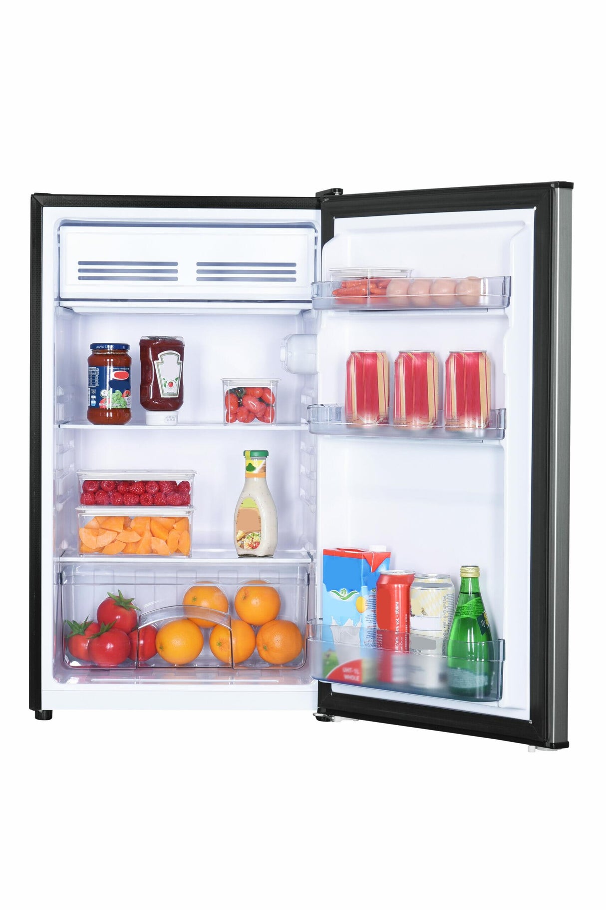 Danby 4.4 cu. ft. Compact Fridge in Stainless Steel - (DCR044B1SLM)