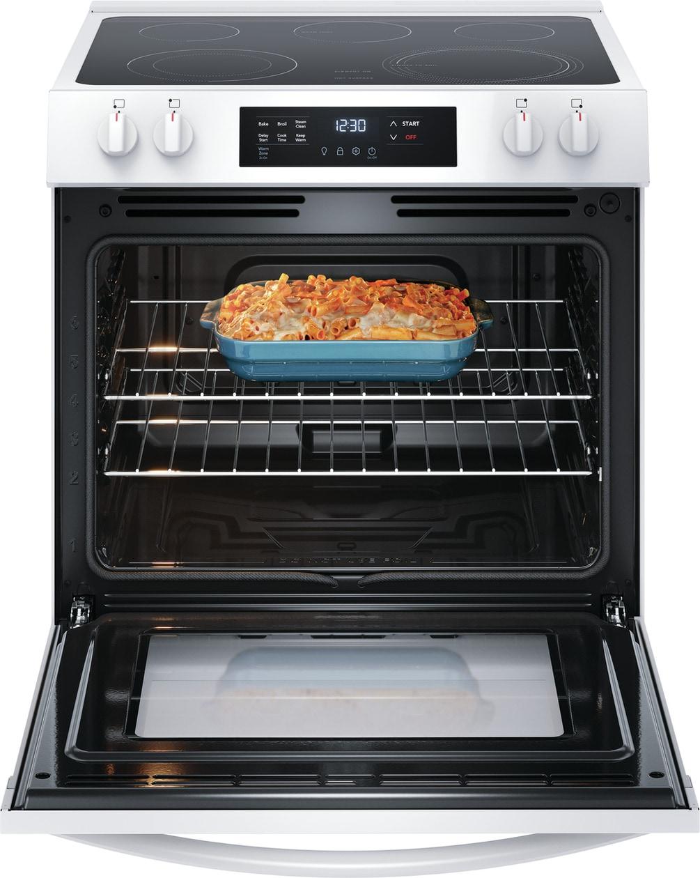 Frigidaire 30" Front Control Electric Range - (FCFE3062AW)