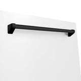 ZLINE Autograph Edition 24" 3rd Rack Top Touch Control Tall Tub Dishwasher in White Matte with Accent Handle, 51dBa (DWMTZ-WM-24) [Color: Matte Black] - (DWMTZWM24MB)