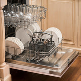 ZLINE 24 in. Top Control Dishwasher with Stainless Steel Tub and Modern Style Handle, 52dBa (DW-24) [Color: Unfinished Wood] - (DWUF24)