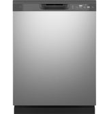 GE(R) ENERGY STAR(R) Dishwasher with Front Controls - (GDF535PSRSS)