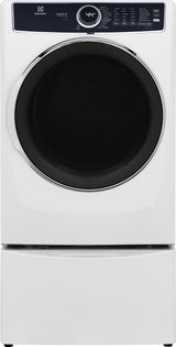 Electrolux Front Load Perfect Steam(TM) Electric Dryer with Balanced Dry(TM) and Instant Refresh - 8.0 Cu. Ft. - (ELFE7637AW)