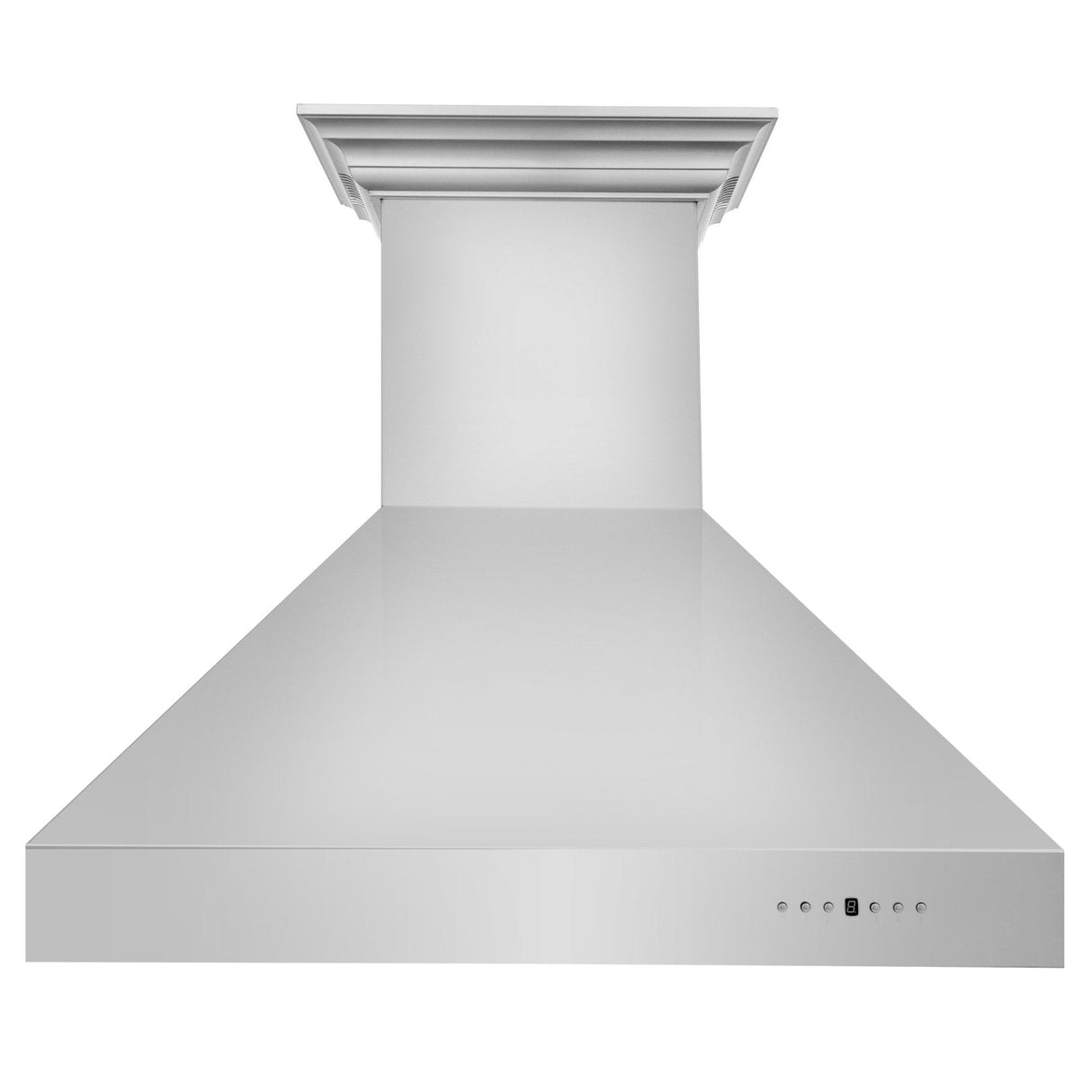 ZLINE Ducted Vent Wall Mount Range Hood in Stainless Steel with Built-in ZLINE CrownSound Bluetooth Speakers (667CRN-BT) - (667CRNBT30)