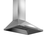 ZLINE 36 Inch Professional Convertible Vent Wall Mount Range Hood in Stainless Steel (696-36) - (69636)