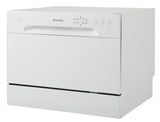 Danby 6 Place Setting Countertop Dishwasher in White - (DDW621WDB)