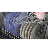 GE(R) ENERGY STAR(R) Front Control with Plastic Interior Dishwasher with Sanitize Cycle & Dry Boost - (GDF550PGRWW)