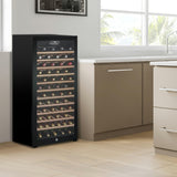 Danby 94 Bottle Free-Standing Wine Cooler in Black - (DWC94L1B)