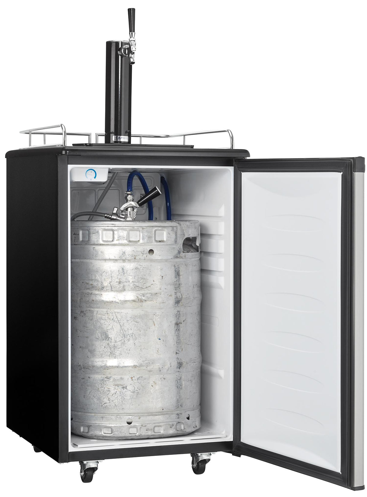 Danby 5.4 cu. ft. Single Tap Keg Cooler in Stainless Steel - (DKC054A1BSLDB)