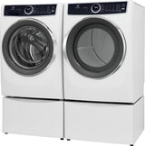 Electrolux Front Load Perfect Steam(TM) Electric Dryer with Predictive Dry(TM) and Instant Refresh - 8.0 Cu. Ft. - (ELFE7537AW)