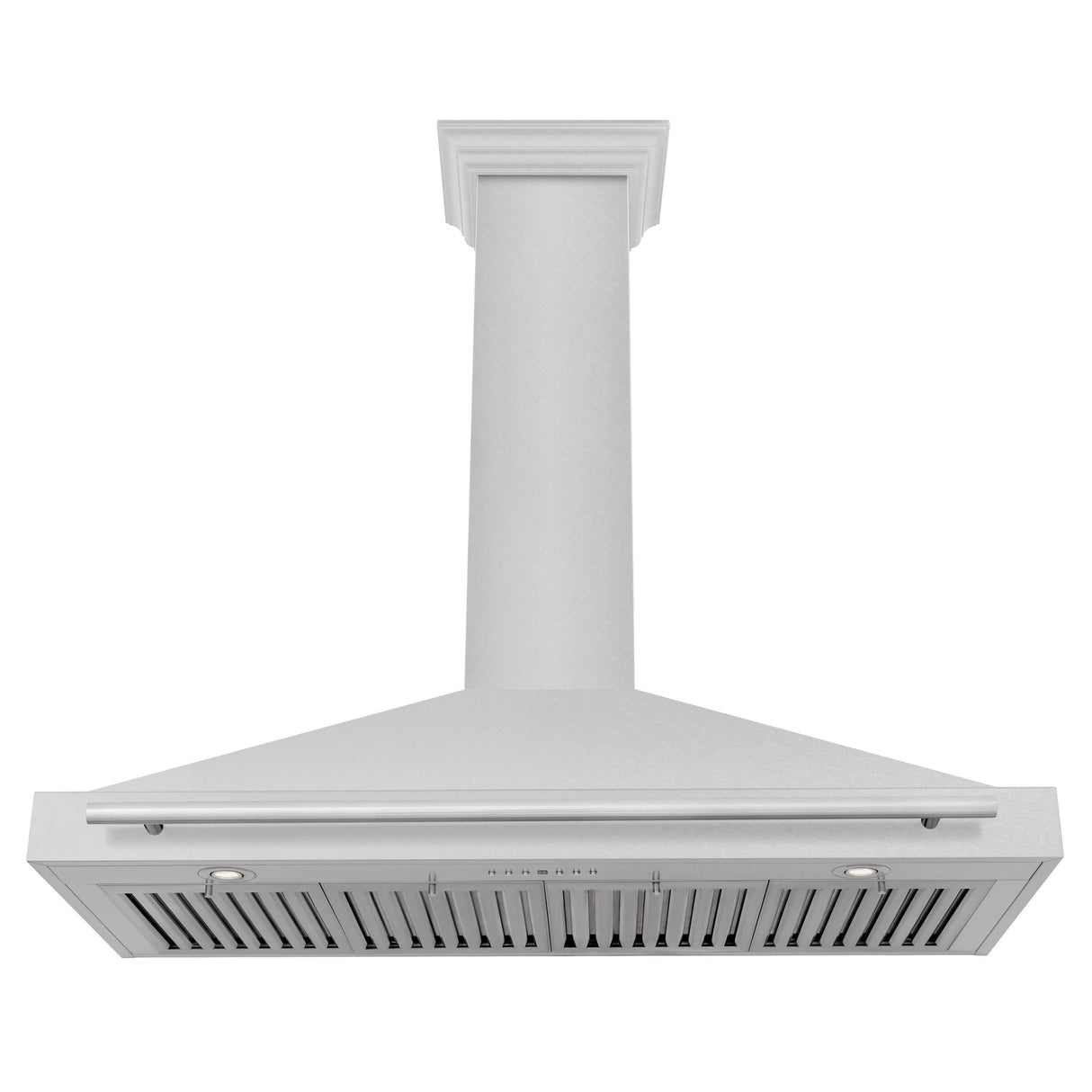 ZLINE 48 in. Convertible Fingerprint Resistant DuraSnow' Stainless Steel Range Hood with Stainless Steel Handle (KB4SNX-48) [Color: DuraSnow Stainless Steel] - (KB4SNX48)