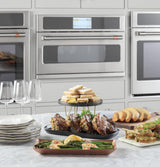 Caf(eback)(TM) 30" Smart Five in One Oven with 120V Advantium(R) Technology - (CSB913P4NW2)