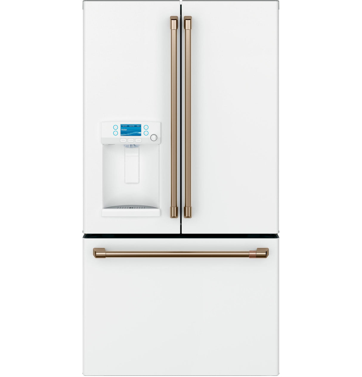 Caf(eback)(TM) ENERGY STAR(R) 22.1 Cu. Ft. Smart Counter-Depth French-Door Refrigerator with Hot Water Dispenser - (CYE22TP4MW2)