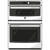 GE(R) 30" Combination Double Wall Oven - (JT3800SHSS)