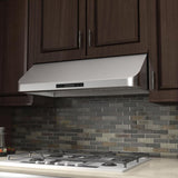 ZLINE Ducted Under Cabinet Range Hood in Stainless Steel (619) - (61942)