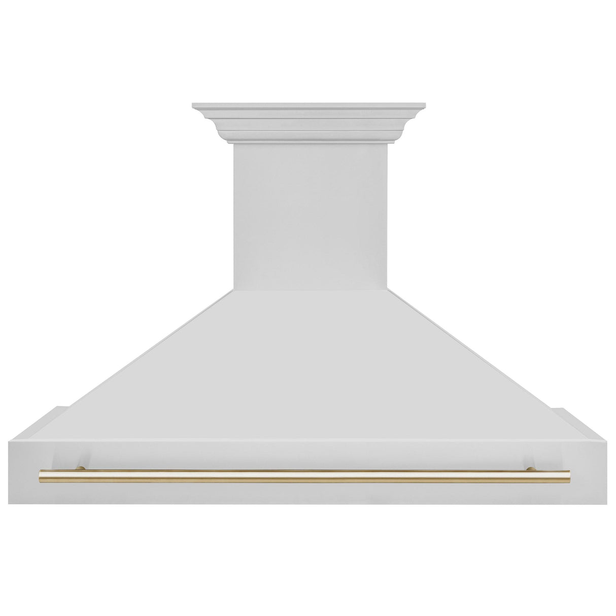 ZLINE 48 in. Autograph Edition Stainless Steel Range Hood with Stainless Steel Shell and Accented Handle (8654STZ-48) [Color: Gold] - (8654STZ48G)