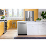 GE(R) ENERGY STAR(R) Top Control with Plastic Interior Dishwasher with Sanitize Cycle & Dry Boost - (GDP630PYRFS)