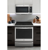 GE Profile(TM) 30" Smart Slide-In Fingerprint Resistant Front-Control Induction and Convection Range with No Preheat Air Fry - (PHS930YPFS)