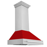 ZLINE 36 in. Stainless Steel Range Hood with Stainless Steel Handle (8654STX-36) [Color: Stainless Steel] - (8654STX36)