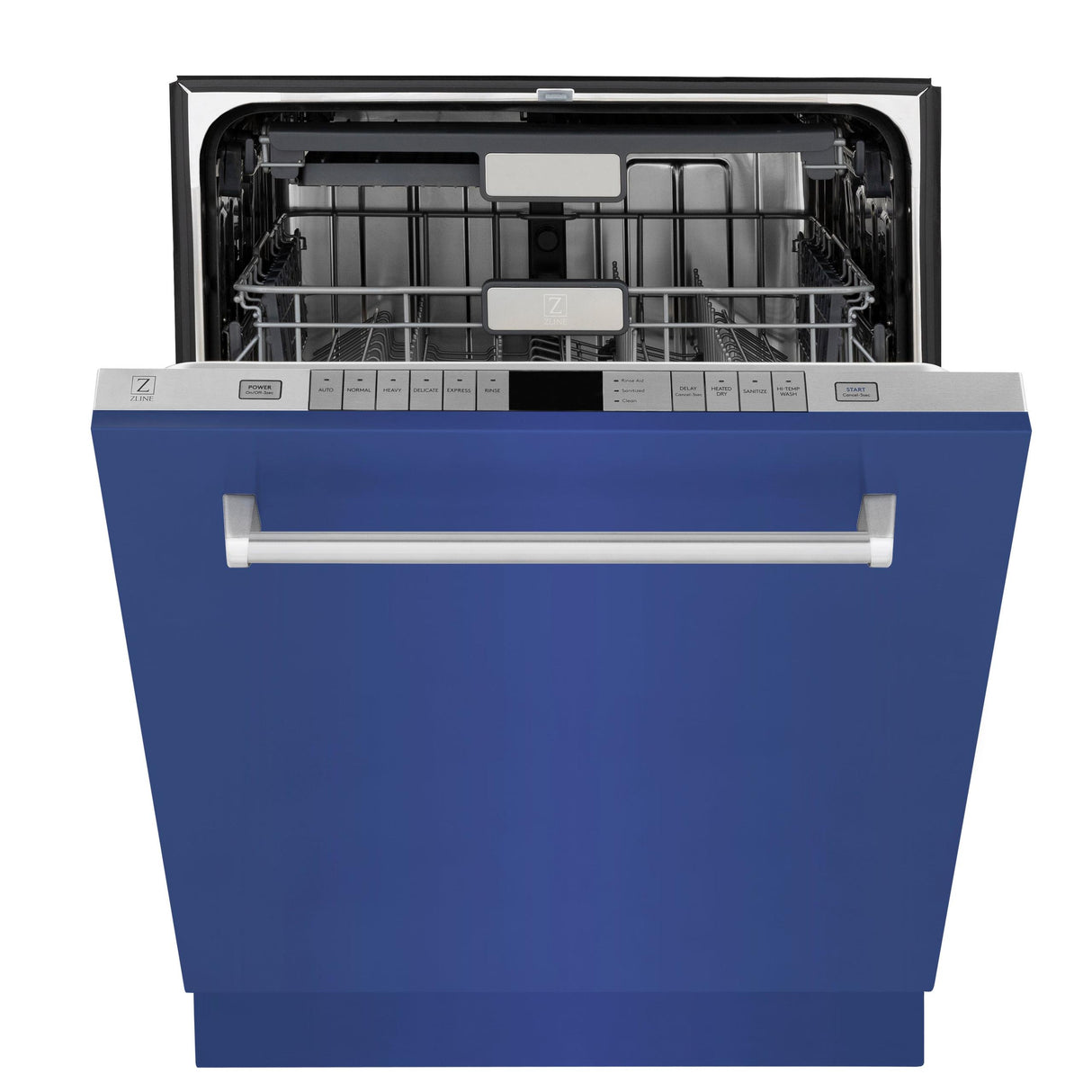 ZLINE 24" Monument Series 3rd Rack Top Touch Control Dishwasher with Stainless Steel Tub, 45dBa (DWMT-24) [Color: Black Matte] - (DWMTBLM24)