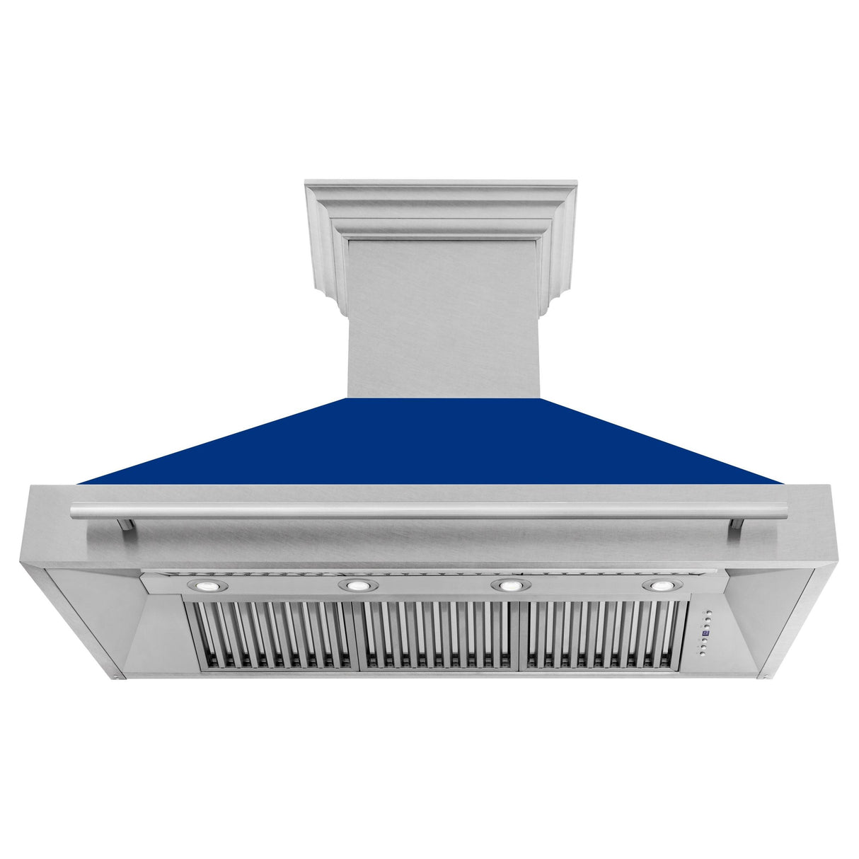 ZLINE 48 in. DuraSnow Stainless Steel Range Hood with Colored Shell Options (8654SNX-48) [Color: DuraSnow Stainless Steel] - (8654SNX48)