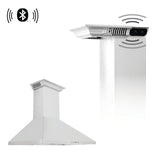 ZLINE Wall Mount Range Hood in Stainless Steel with Built-in ZLINE CrownSound Bluetooth Speakers (KF1CRN-BT) - (KF1CRNBT36)