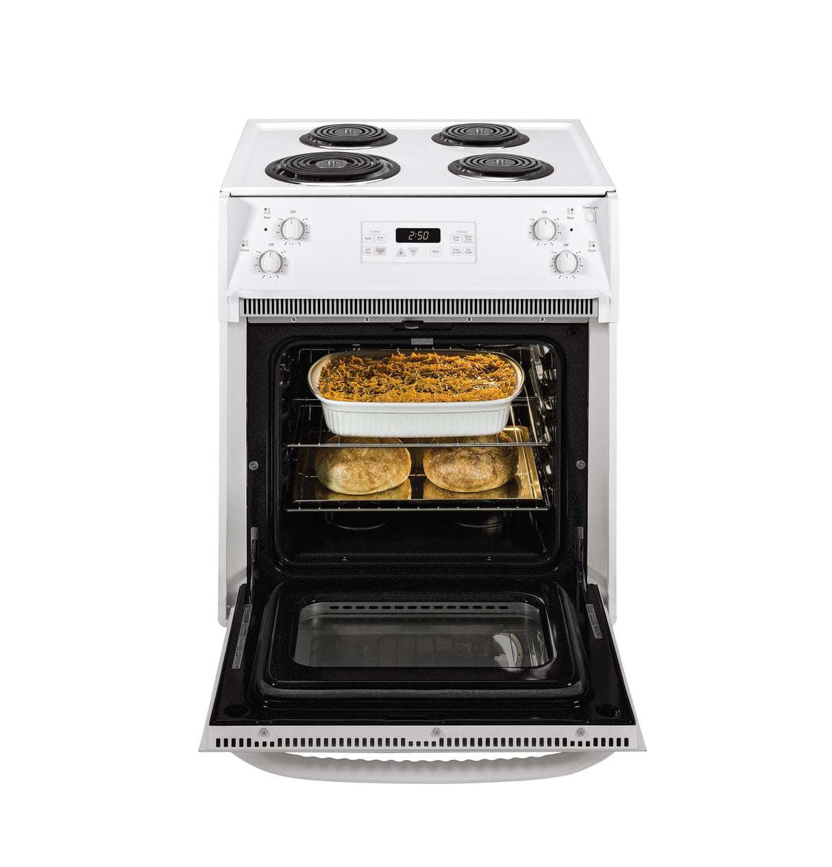 GE(R) 27" Drop-In Electric Range - (JM250DTWW)